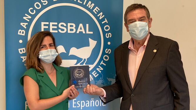 Fundación Cepsa recibe el reconocimiento “Estrellas COVID-19” de FESBAL por su apoyo a los Bancos de Alimentos durante la pandemia