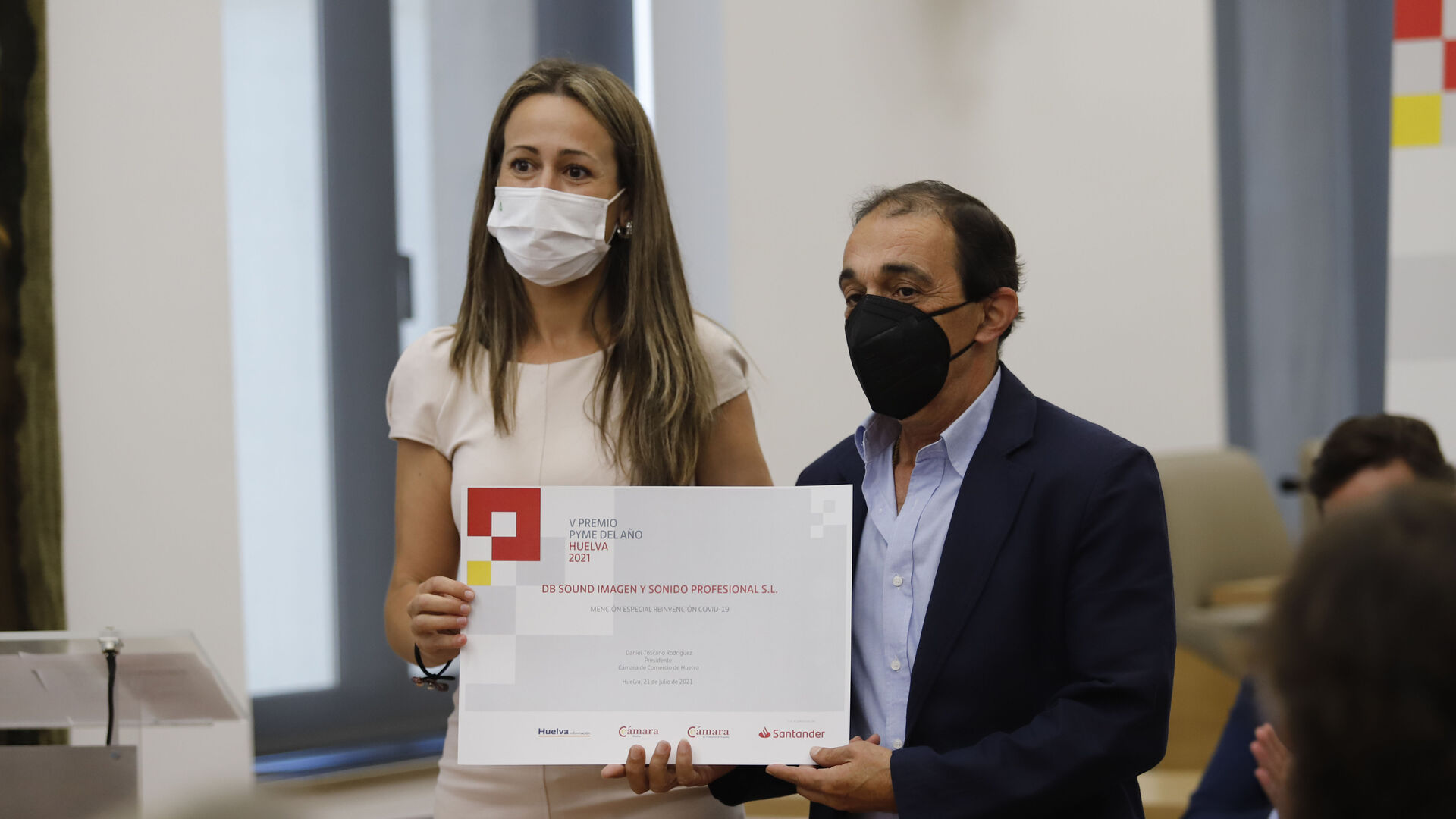 Im&aacute;genes de la entrega del premio Pyme del a&ntilde;o en Huelva