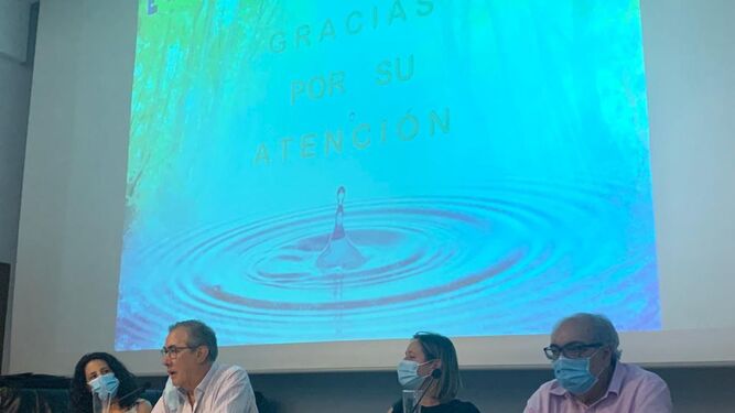 Reunión de la Junta de Explotación de la Confederación Hidrográfica del Guadalquivir celebrada en Córdoba.