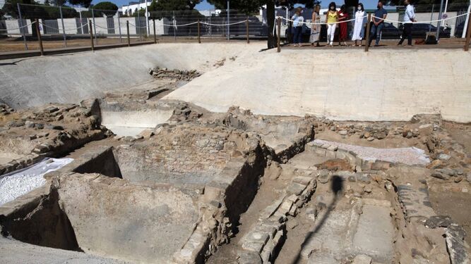 El yacimiento arqueológico ha sido puesto en valor por el Ayuntamiento de Punta Umbría y la Junta de Andalucía.