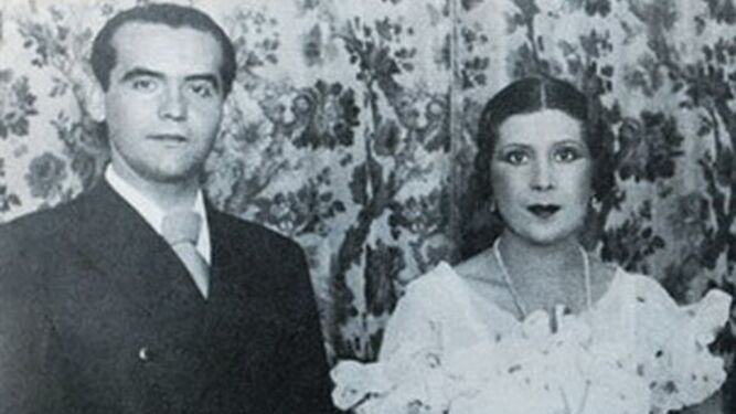 Federico García Lorca con La Argentinita.