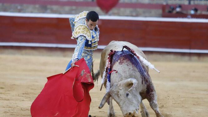 David de Miranda se lleva una oreja de la Plaza de Toros de Huelva La Merced