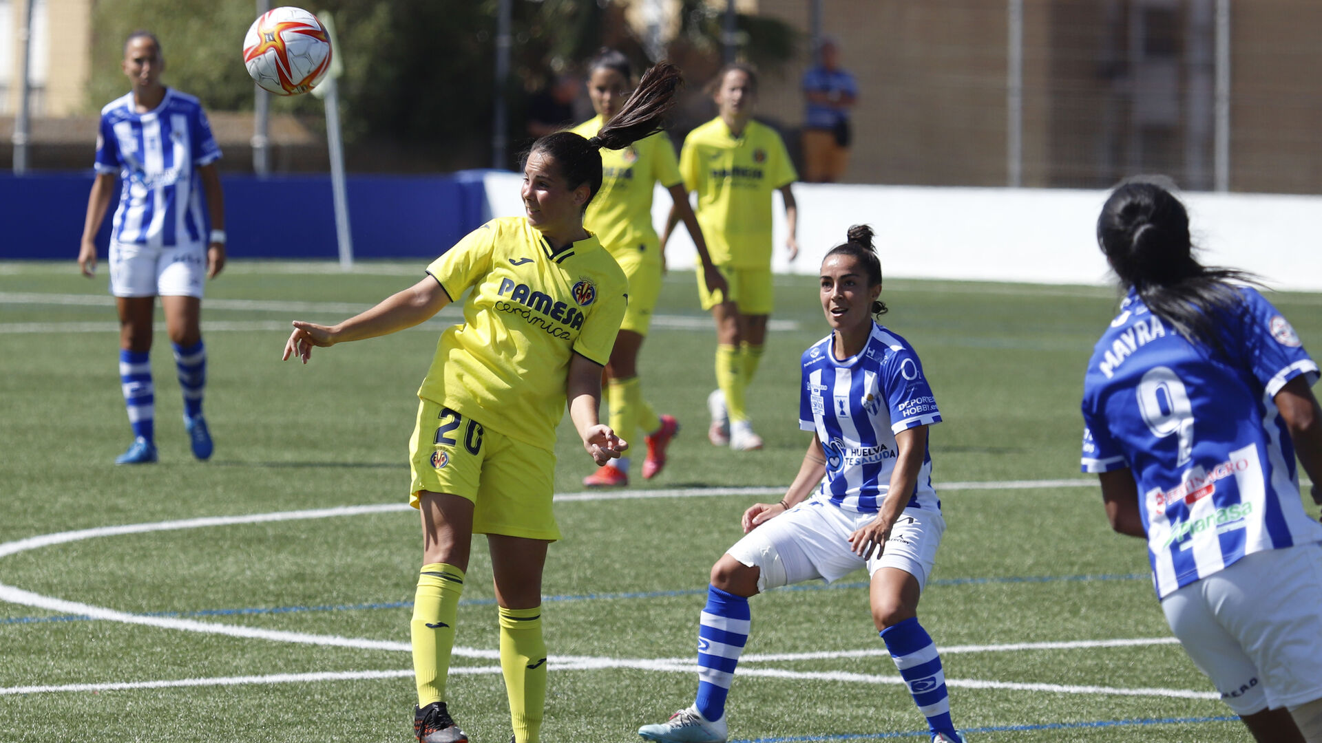 Im&aacute;genes del encuentro entre el Sporting de Huelva y el Villareal CF