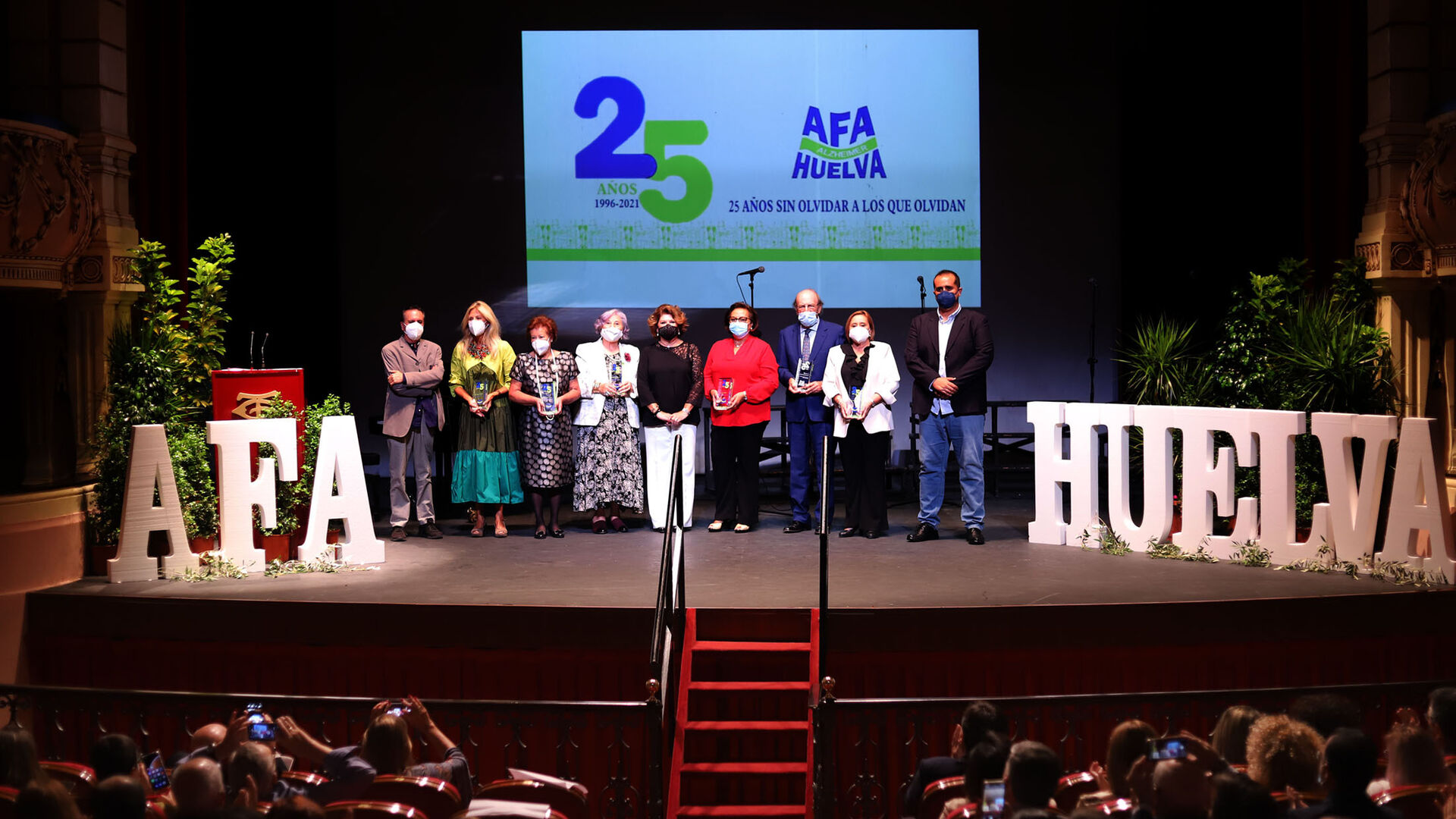 Im&aacute;genes de la celebraci&oacute;n del 25 aniversario de AFA Huelva