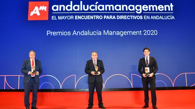 Galardonados en 2020 con el Premio Andalucía Management .