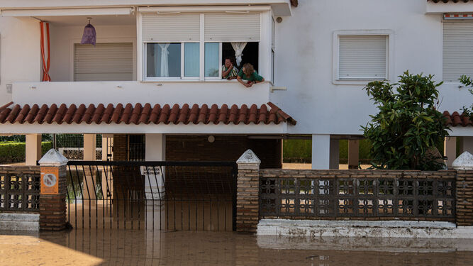 Inundaciones en La Antilla (Huelva)