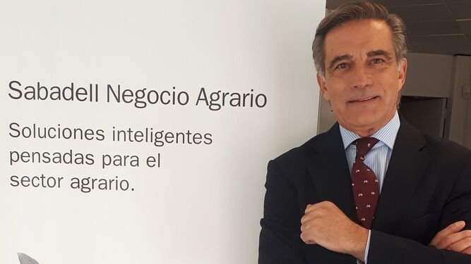 Blas Jiménez, director Sector Agro Territorial Sur de Banco Sabadell.