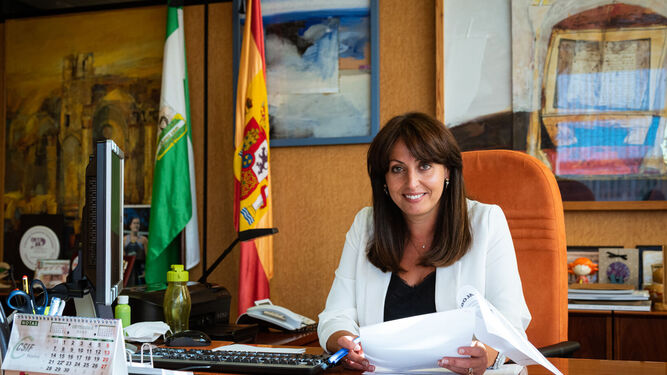 La delegada de Educación en Huelva, Estela Villalba.