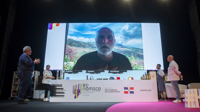 El chef José Andrés interviene desde Canarias en el Congreso Binómico de Huelva