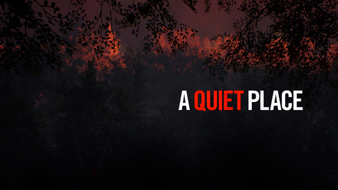 Logotipo de 'A Quiet Place'.