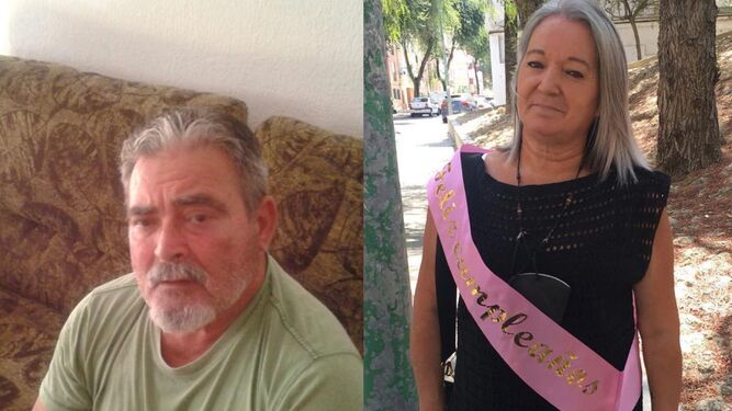 Enrique Fuentes y Paqui Romero, desaparecidos desde el martes.