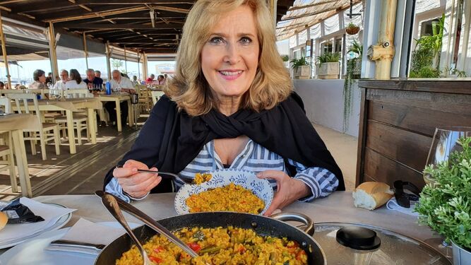 La gastronomía de Huelva enamora a la periodista Nieves Herrero
