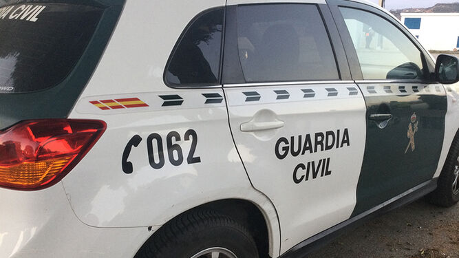 Vehículo de la Guardia Civil.