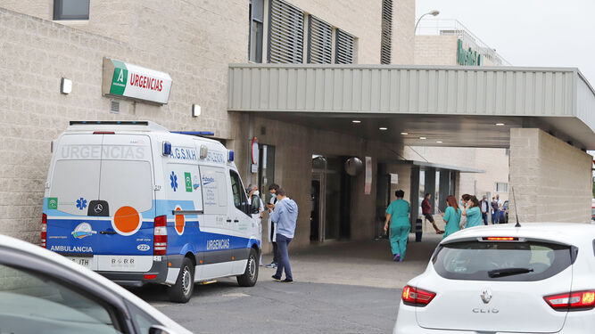 Urgencias del Hospital Juan Ramón Jiménez.