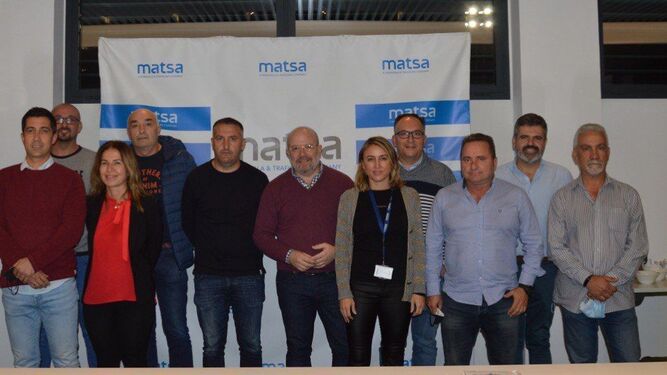 Firma del convenio de la empresa Matsa.