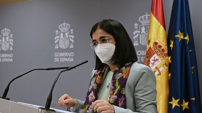 El Ministerio de Sanidad, encabezado por Carolina Darias, propondrá revisar la incidencia al alza