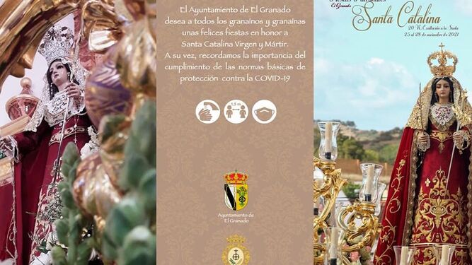 El Granado volverá a celebrar sus Fiestas Patronales en honor a Santa Catalina