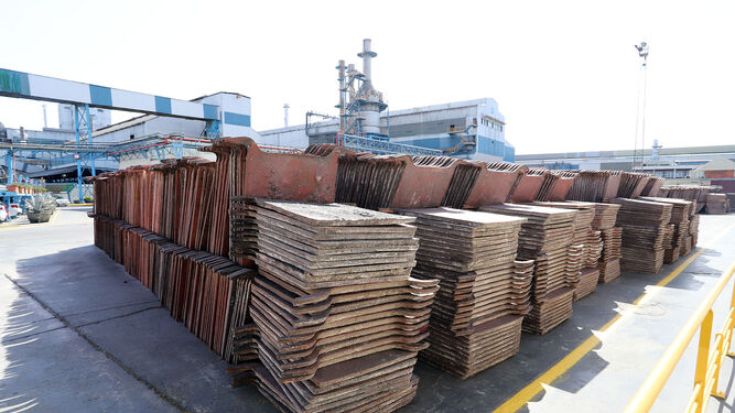 Las ventas en el exterior de cobre han disparado las exportaciones de la provincia.