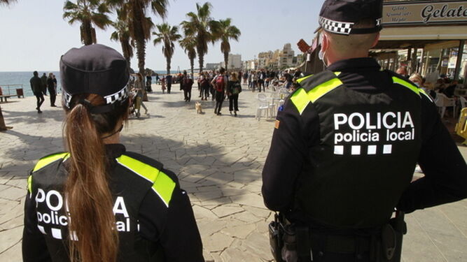 Policía Local de Blanes (Girona).
