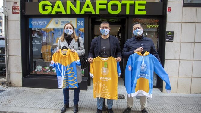 La empresa onubense Gañafote, marca oficial del Mundial de Bádminton Huelva 2021.