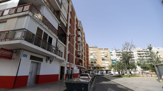 Plaza Houston en Huelva.