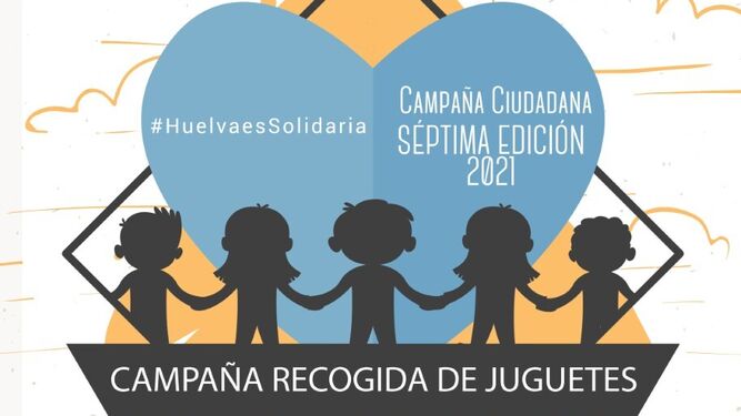 Cartel de la campaña 'Huelva es Solidaria'.