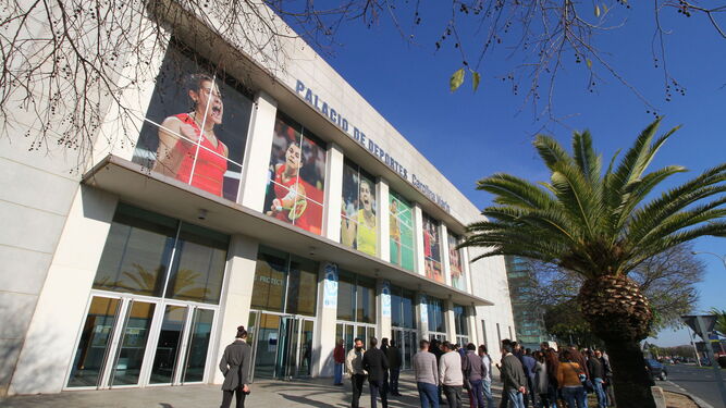 Fachada del Palacio de Deportes ‘Carolina Marín’.