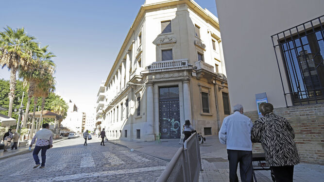 Fachada del edificio del antiguo Banco de España.