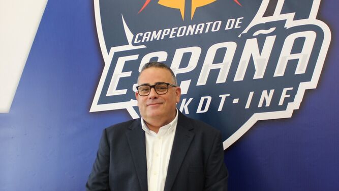 José Luis Pena, vicepresidente de la Federación Andaluza de Baloncesto.