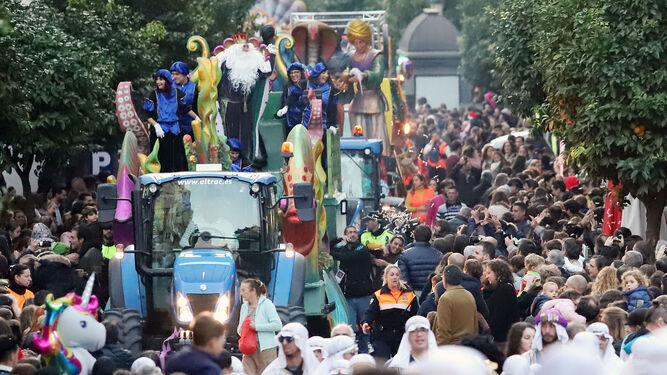 La Cabalgata de Reyes hace dos años, justo antes de la pandemia.