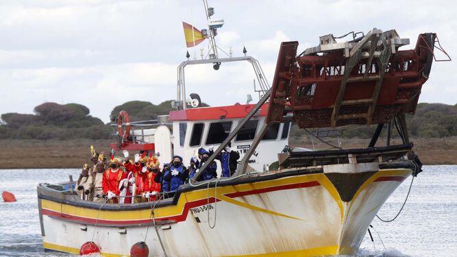 Llegada de los Reyes Magos este miércoles al Muelle de las Canoas de Punta Umbría