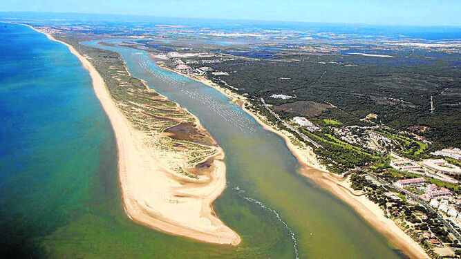 El único trozo de tierra que crece cada año en España está en la Costa de Huelva