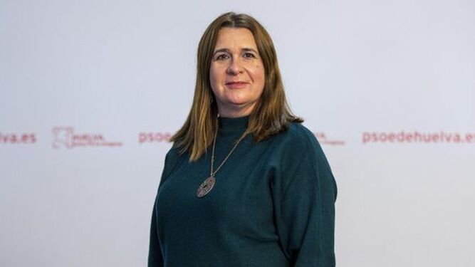 Rosa Tirador, secretaria de Organización de la Ejecutiva provincial del PSOE.