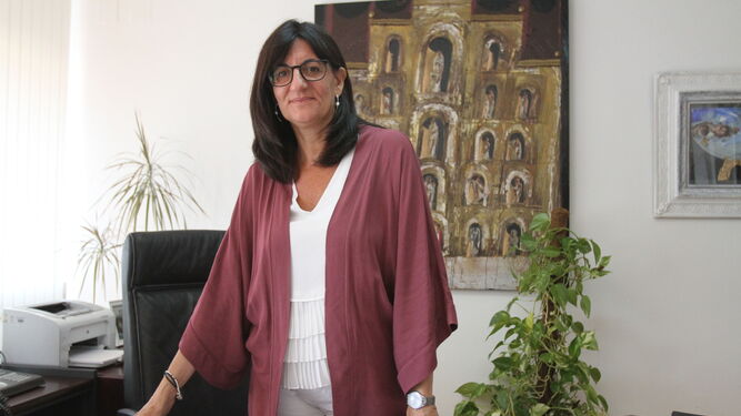 María Antonia Peña, rectora de la Universidad de Huelva.