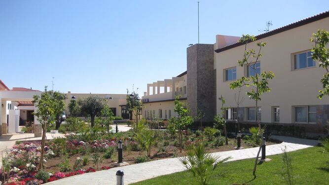 El hotel rural accesible Sierra Luz, enclavado en Cortegana (Huelva).
