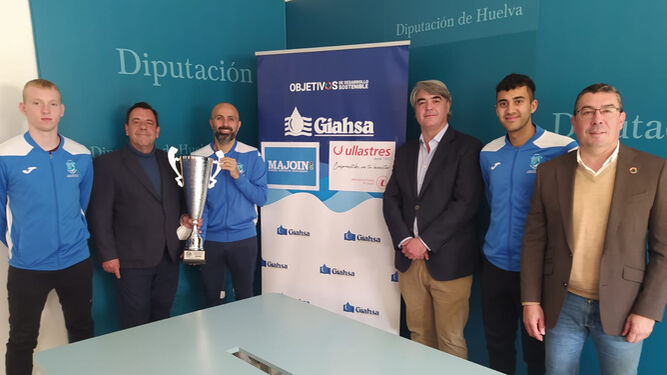 Renovación del convenio de colaboración de Giahsa con el Club Deportivo Sordos de Huelva