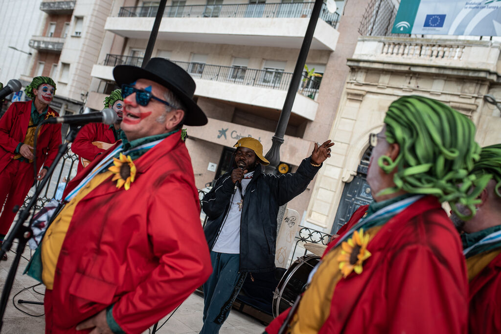 Im&aacute;genes de las actuaciones de carnaval en la Plaza de las Monjas
