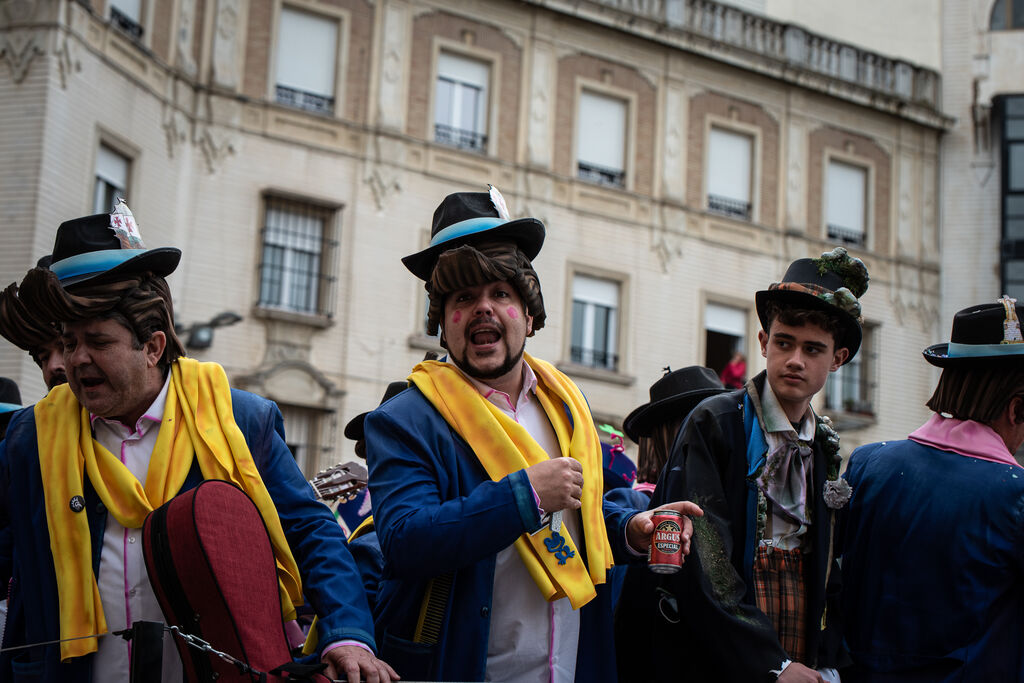 Im&aacute;genes de la cabalgata del carnaval por las calles de Huelva