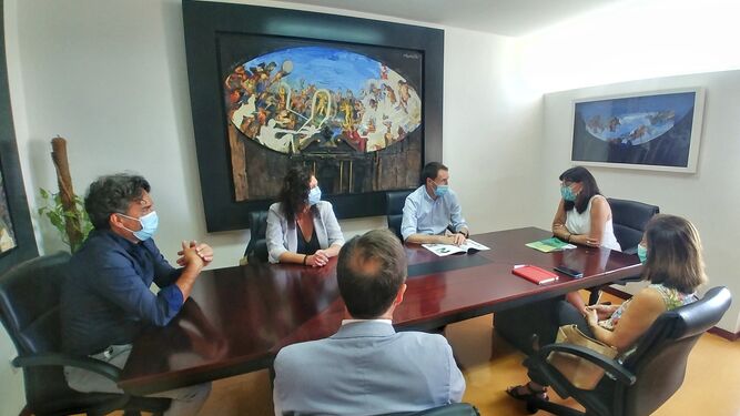 Reunión del Consejo de la Cátedra de Aguas de Huelva.