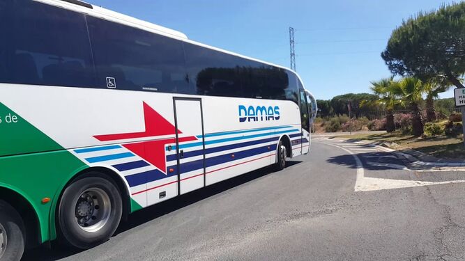 Un autobús de Damas.