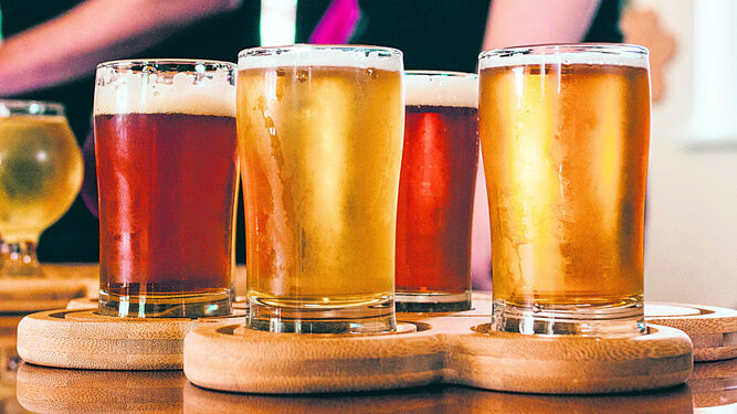 La cerveza con moderación es buena para la salud.