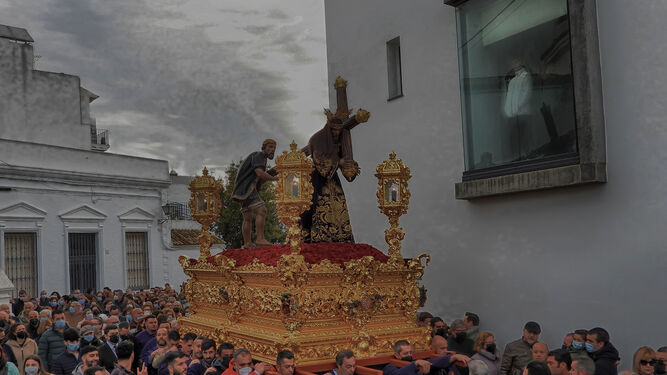 Nuestro Padre Jesús Nazareno de Ayamonte en el Domingo de Señas.