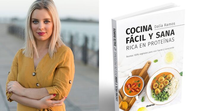 La influencer de Huelva Dalía Ramos publica su primer libro de cocina saludable
