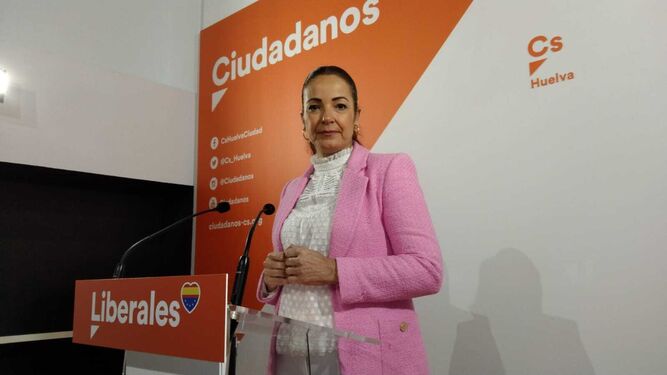 María Ángeles Muriel, coordinadora provincial de Ciudadanos en Huelva.