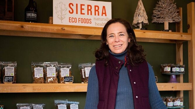 Patricia Vega abrió su negocio de alimentación natural Sierra Eco Foods con el apoyo de Microbank.