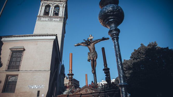 Fotos del Cristo de Burgos el Miércoles Santo en la Semana Santa de Sevilla