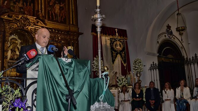 Sebastián Rodríguez pregona a la Hermandad del Rocío de Ayamonte