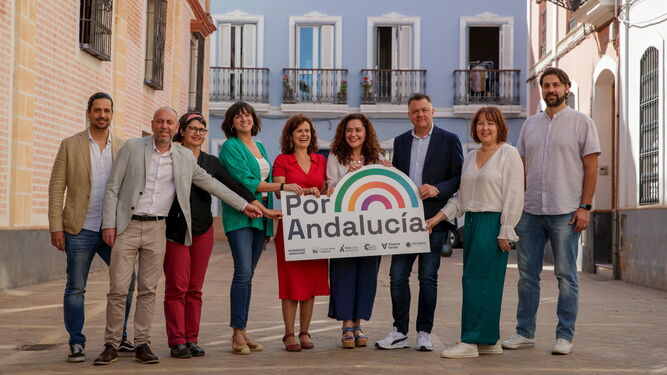 Presentación de la candidatura de Por Andalucía en Granada