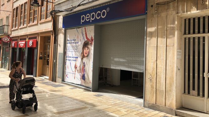 El cartel de Pepco, el ‘Primark polaco’, ya avanza la nueva apertura en calle Berdigón.