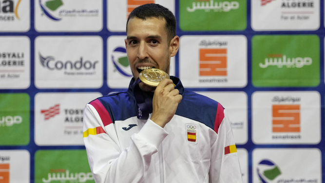Álvaro Robles se cuelga el oro en los Juegos Mediterráneos de Orán.